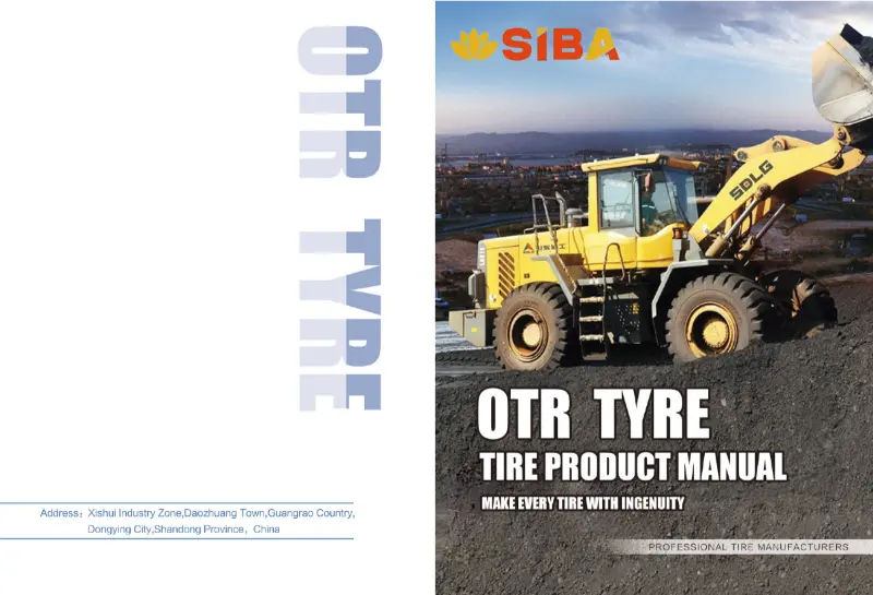 Manuale del prodotto per pneumatici OTR